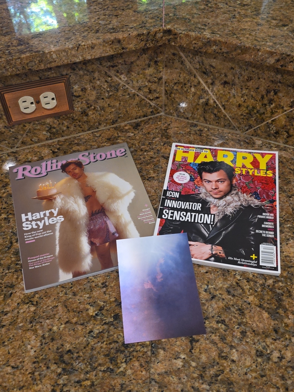 Harry Styles Magazines And Pop Up Card